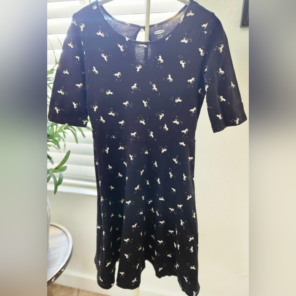 Girls unicorn dress